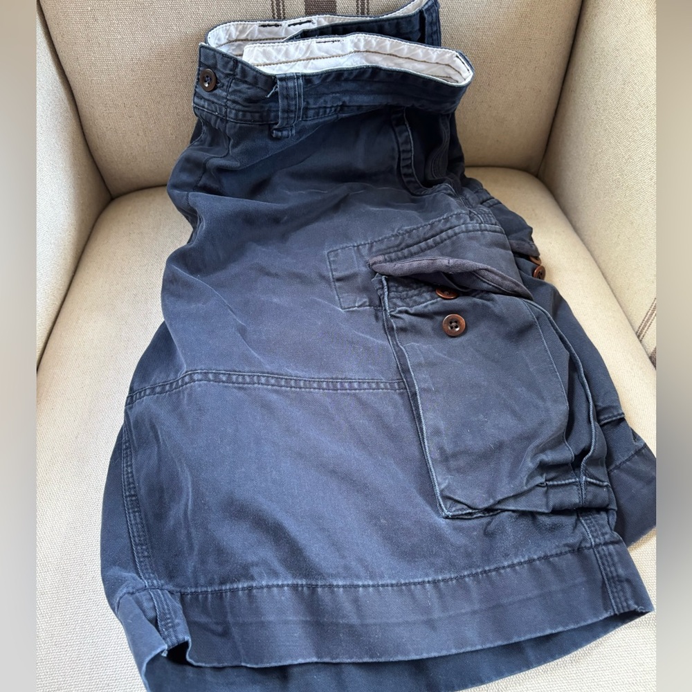 Men's polo navy Cargo Shorts